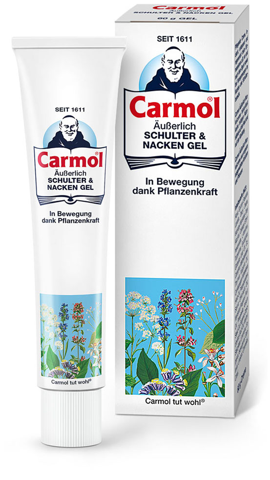 Carmol, Tropfen, Äußerlich, Carmol Tropfen, Homöopathie,
              Schuck GmbH, Carmol Tropfen, Carmol Pastillen, Apotheke, Heilpflanzen, Schulter und Nackengel, Muskelcreme, Heilpraktiker